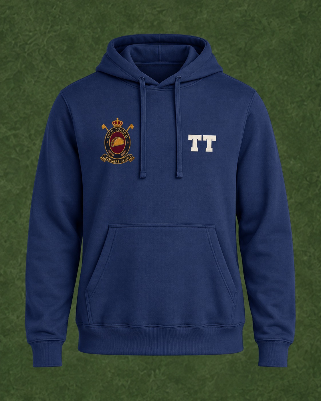 Singers Club Hoodie in navy